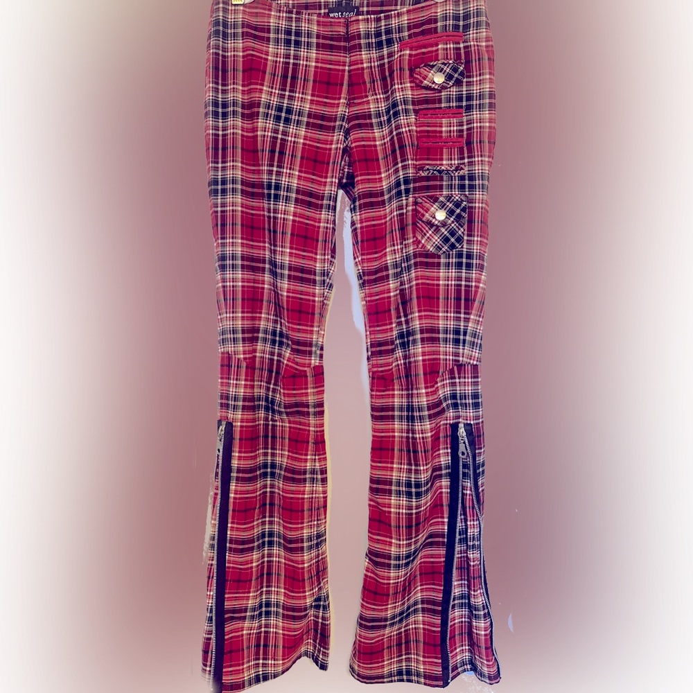 Vintage Wet Seal ultra low rise flare